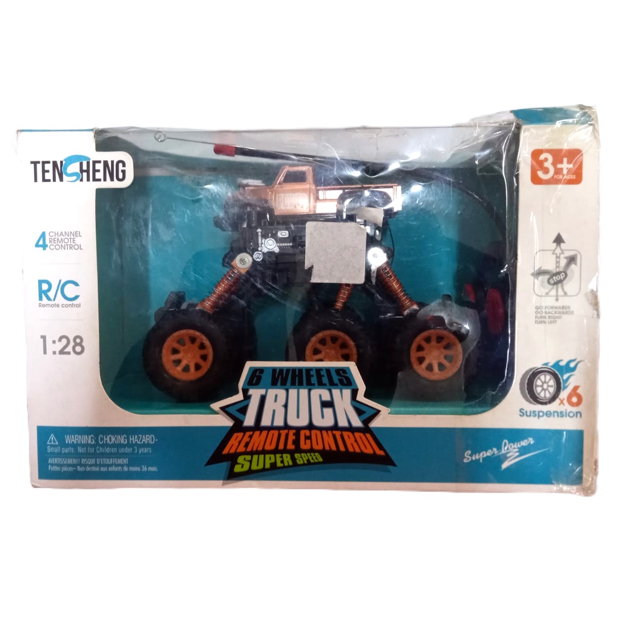 Rekkel 6 Wheels Remote Control Toy Car - Image 2