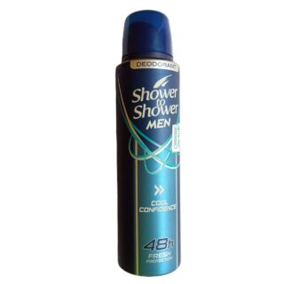 Shower to Shower Cool Confidence Spray for Men – 150ml