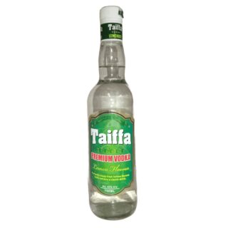 Taiffa Lemon Flavoured Premium Vodka – 750ml (40% ABV)