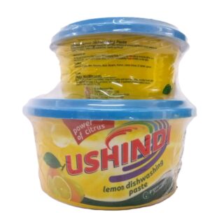 Ushindi Lemon Dishwashing Paste – 400g