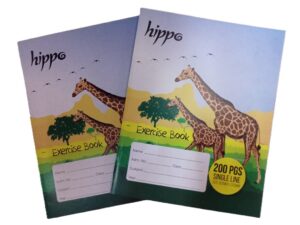 Hippo A5 Single Line Exercise Book – 200 Pages