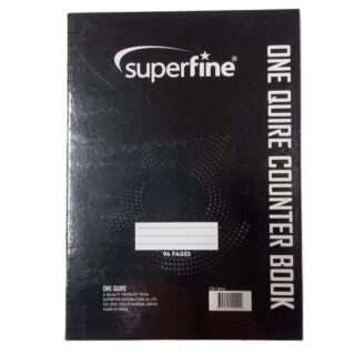 Supefine 1 Quire Hard Cover Exercise Book – 96 Pages