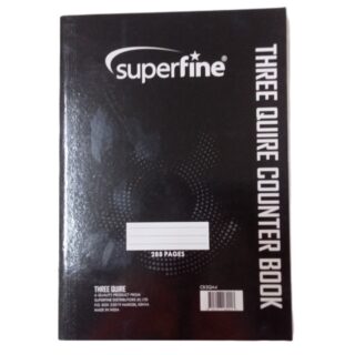 Superfine Counter Book – 3 Quire