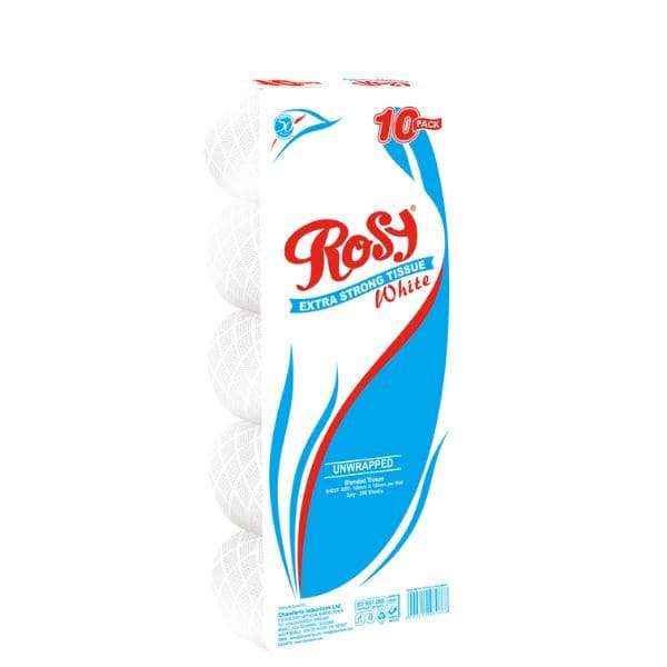 Rosy Tissue 10 Rolls Pack
