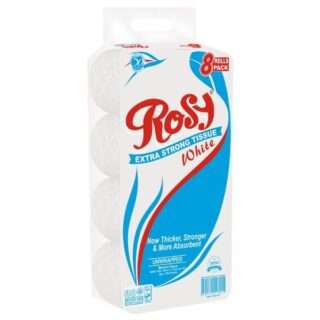 Rosy White Tissue 8pack