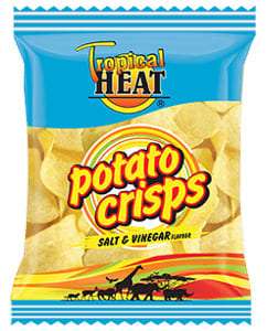 Tropical Heat Salt & Vinegar Flavour Potato Crisps 50g