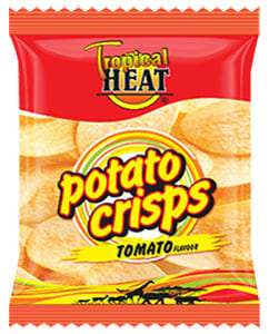 Tropical Heat Tomato Flavour Potato Crisps 200g