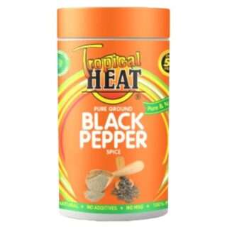 Tropical Heat Pure Ground Black Pepper Spice 45g