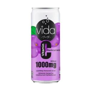 Vida Blackcurrant Sparkling Drink 325ml