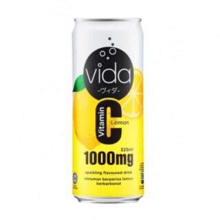 Vida Lemon Flavoured Sparkling Drink 325ml
